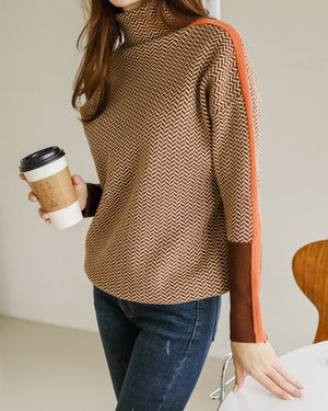 Isabella - Maglione Donna a Dolcevita Elegante