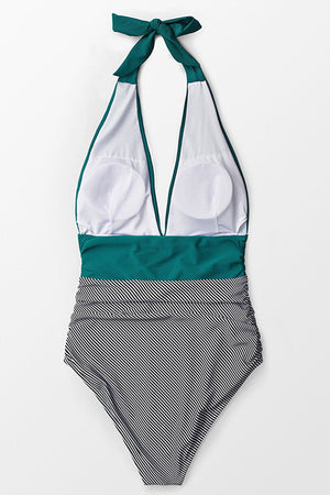 Costume Intero Verano a Righe Bicolore