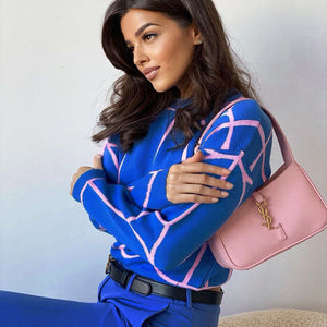 Maglione Donna con Stampa Vivace