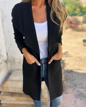 Eliana - Cardigan Lungo Donna Elegante Casual