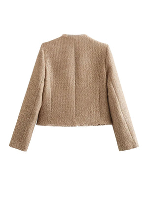 Giacca Serena Cropped Tweed