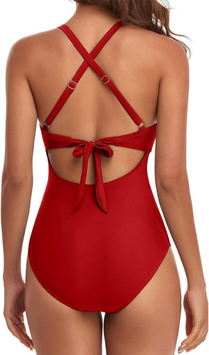 Costume Bicolore con Cut Out