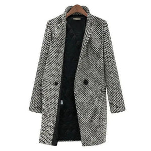 Cappotto Invernale Donna Elegante in Misto Lana – Caldo, Moderno e Versatile – Chiara