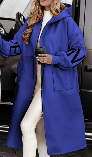 Cappotto Lungo da Donna – Morbido, Caldo e con Cappuccio – Beatrice