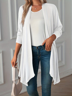 Cardigan Donna Lungo Elegante Elena – Leggero e Fluido per Look Versatili