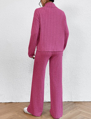 Completo Donna Blusa e Pantaloni Eleganti Casual – Camilla