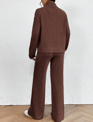 Completo Donna Blusa e Pantaloni Eleganti Casual – Camilla