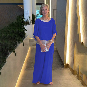 Completo Elegante Donna Cerimonia Raffinato e Fluido per Occasioni Speciali - Leggero e Luminoso – Elisabetta