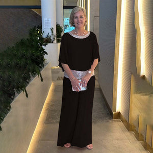 Completo Elegante Donna Cerimonia Raffinato e Fluido per Occasioni Speciali - Leggero e Luminoso – Elisabetta