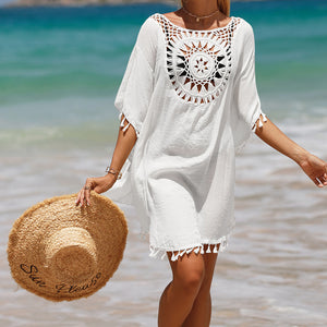 Copricostume Mare Crochet – Tunica da Spiaggia Boho Chic