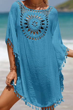 Copricostume Mare Crochet – Tunica da Spiaggia Boho Chic