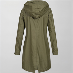 Giacca Impermeabile Donna con Cappuccio – Leggera e Antipioggia – Valentina