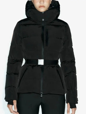 Giacca Invernale Donna con Cappuccio Per Freddo Intenso - Imbottita, Calda e Antivento - Aurora