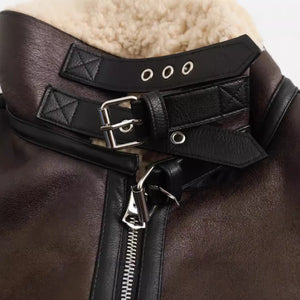 Giacca Invernale Donna in Pile Sherpa – Calore Deciso e Stile Iconico – Claudia