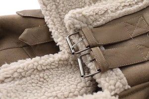 Giacca Invernale Donna in Pile Sherpa – Calore Morbido e Stile Raffinato – Caterina