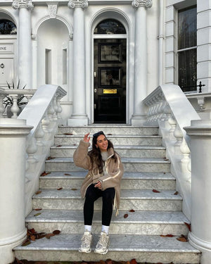 Giacca Invernale Donna in Pile Sherpa – Morbidezza, Calore e Stile Oversize – Elisa