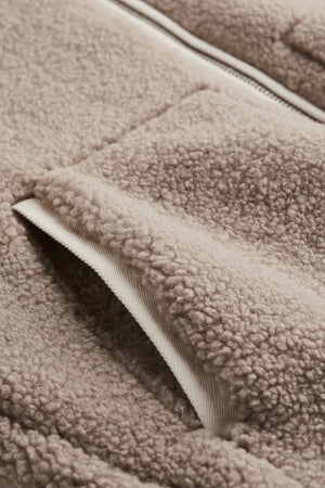 Giacca Invernale Donna in Pile Sherpa – Morbidezza, Calore e Stile Oversize – Elisa