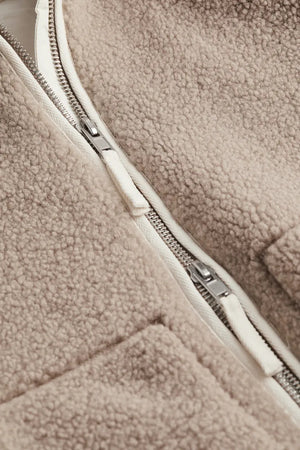 Giacca Invernale Donna in Pile Sherpa – Morbidezza, Calore e Stile Oversize – Elisa