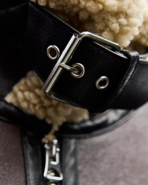 Giacca Invernale Donna in Pile Sherpa – Morbido Calore e Stile Raffinato – Beatrice