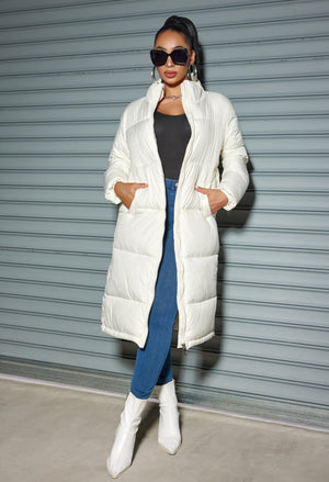 Giacca Invernale Lunga Imbottita da Donna – Calore Elegante e Stile Contemporaneo – Federica