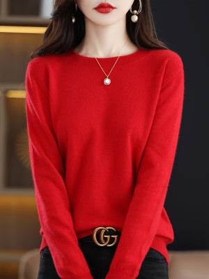 Maglione Donna Elegante Giulia in Lana Merino – Morbido, Caldo e Leggero per Ogni Occasione