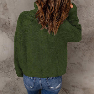 Maglione Donna Invernale con Zip – Calore, Stile e Comfort Quotidiano – Giorgia