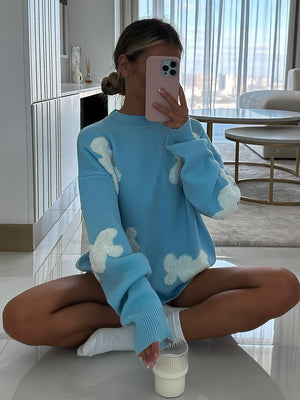 Maglione Oversize Donna con Fiocchi – Morbidezza, Stile e Tocchi Romantici