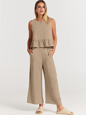 Completo Elise Canotta e Pantaloni