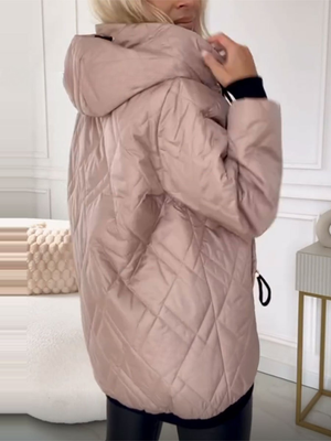 Parka Invernale Donna Elegante – Calore e Stile con Dettagli Trapuntati – Alessia