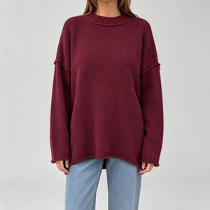 Maglione Donna Oversize Morbido e Versatile – Comfort Elegante per Ogni Giorno – Marta