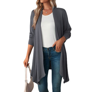 Cardigan Donna Lungo Elegante Elena – Leggero e Fluido per Look Versatili