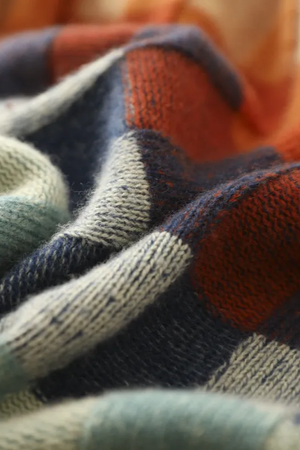 Valerie - Maglione Donna Stampa a Quadri per un'Eleganza Autunnale