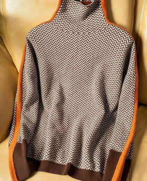 Isabella - Maglione Donna a Dolcevita Elegante