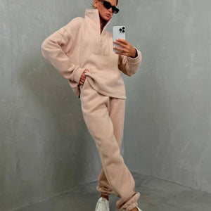 Tuta Donna Oversize con Zip – Stile Minimal e Comfort Assoluto – Vanessa