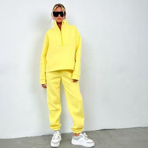 Tuta Donna Oversize con Zip – Stile Minimal e Comfort Assoluto – Vanessa