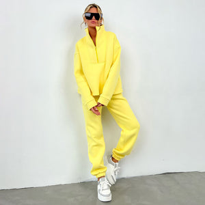 Tuta Donna Oversize con Zip – Stile Minimal e Comfort Assoluto – Vanessa