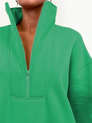 Tuta Donna Oversize con Zip – Stile Minimal e Comfort Assoluto – Vanessa