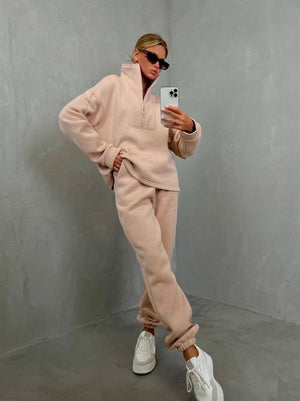 Tuta Donna Oversize con Zip – Stile Minimal e Comfort Assoluto – Vanessa