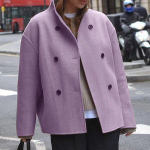 Cappotto Donna Invernale Elegante Doppiopetto – Martina