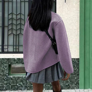 Cappotto Donna Invernale Elegante Doppiopetto – Martina