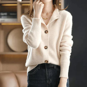 Camilla | Cardigan Donna Elegante in Lana