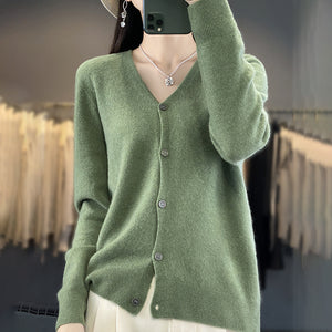 Cardigan Donna Elegante Anna in Lana – Morbido, Caldo e Versatile per Ogni Occasione