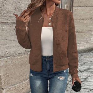 Giacca Bomber Donna Leggera Chiara – Tessuto Trapuntato e Vestibilità Comoda