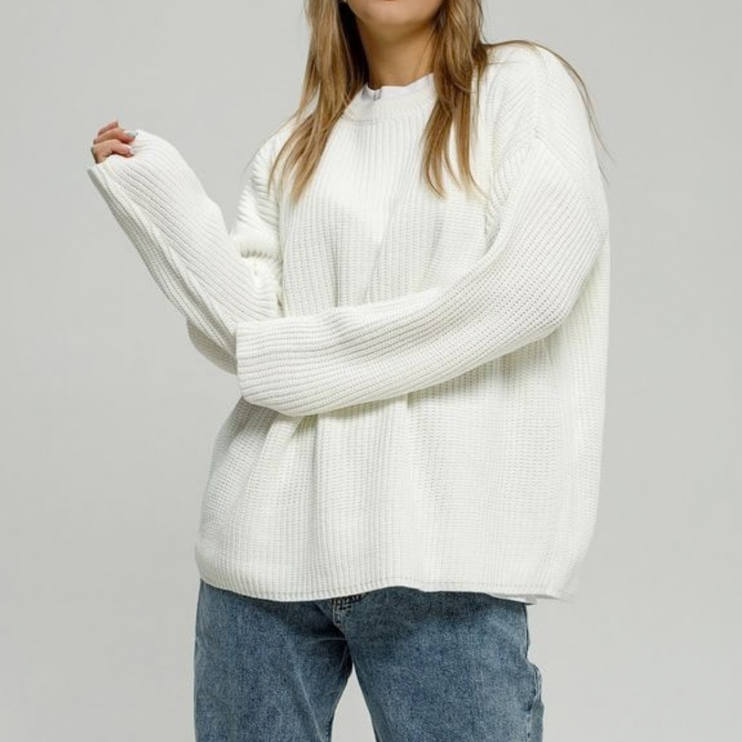 Maglione Donna Oversize Morbido e Caldo – Comfort Avvolgente per Ogni Giorno – Elena