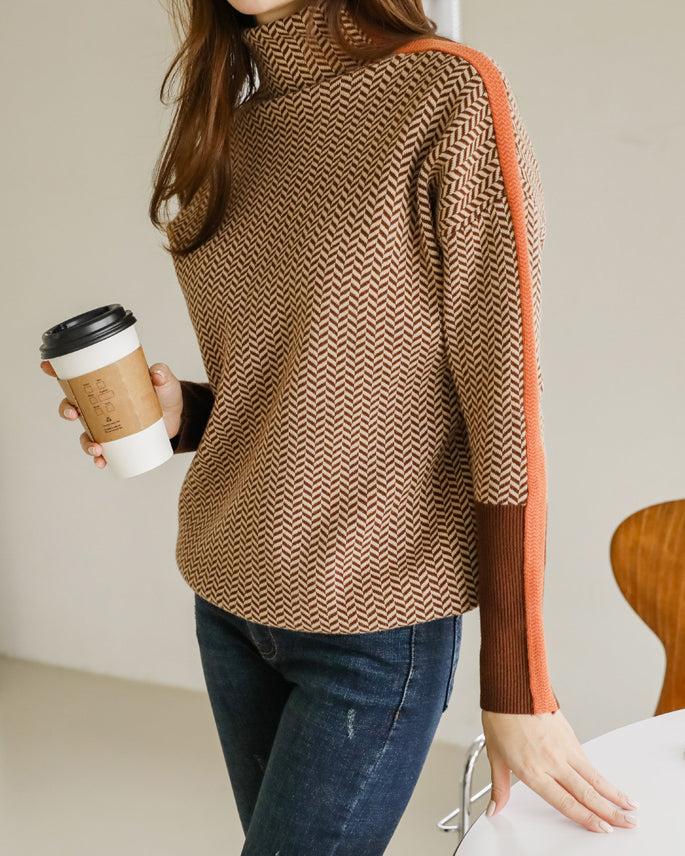 Isabella - Maglione Donna a Dolcevita Elegante