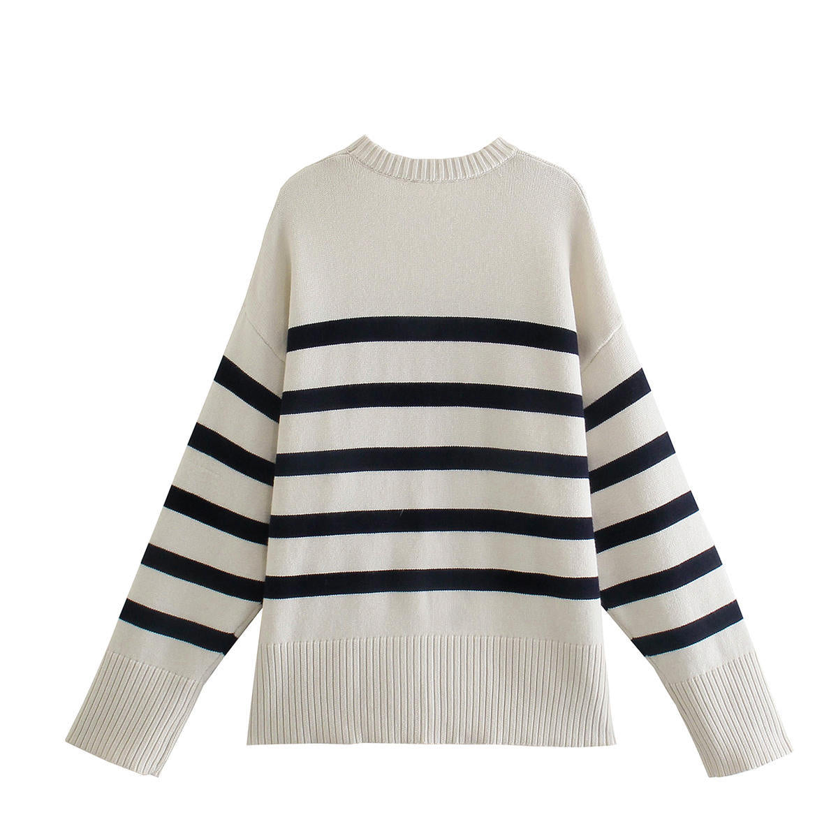 Maglione Donna Oversize Elegante a Righe