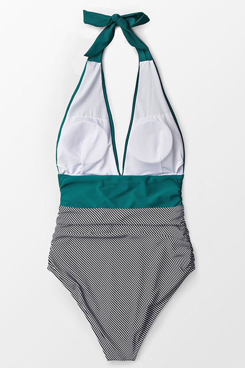 Costume Intero Verano a Righe Bicolore