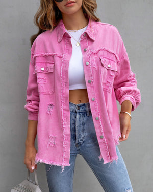 Giacca di Jeans Colorata