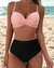 Bikini Vita Alta Modellante con Top Incrociato