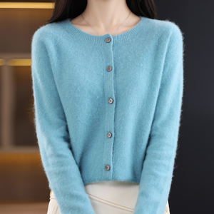 Cardigan Donna Elegante in Lana – Morbido, Caldo e Versatile